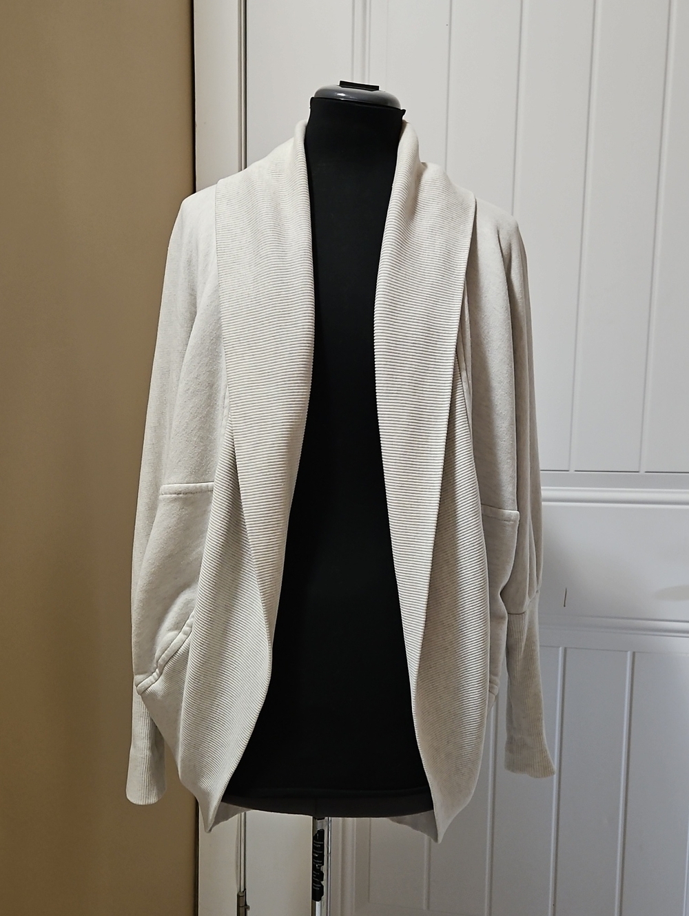 Wilfred Diderot Open Front Cocoon Cardigan Sweater M